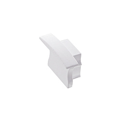 Endcap for Recessed profile 12, flush, without hole