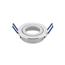 Lumi�re encastr�e RING rond, pivotant GU 5,3, aluminium bross� gradable