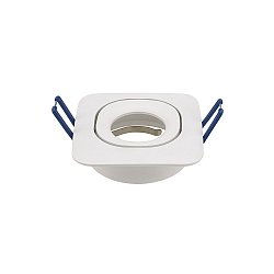 Lumière encastrée pivotant GU5,3 IP20, blanche