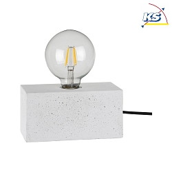 Lampe de table STRONG DOUBLE E27 IP20 noir , blanche