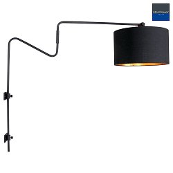 Ambacht Ondraaglijk pil AN Floor lamp LINSTROM, 1 flame, shade, black - anne light & home