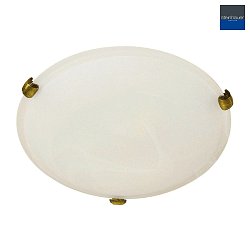 Luminaire de plafond CEILING AND WALL 2361 rond, cambr E27 IP20, blanche gradable