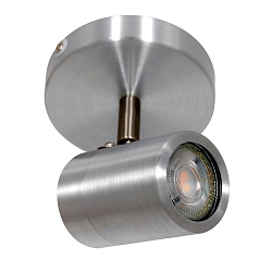 Mexlite Spot, 1 flame. GU10, IP44, steel