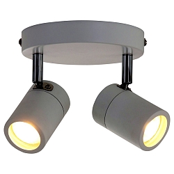 Mexlite Spot, 2 flames. GU10, IP44, white