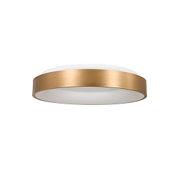 ceiling luminaire RINGLEDE - Ø 38CM round, medium, direct / indirect IP20, gold dimmable