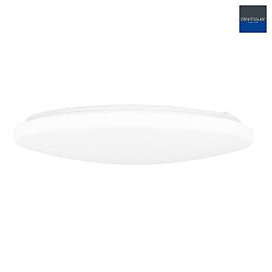 ceiling luminaire STJERNE large, flat, round, CCT Switch, with remote control IP20, white matt dimmable