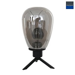 table lamp REFLEXION -  15CM 1 flame, high, with switch, with plug E27 IP20, black matt 