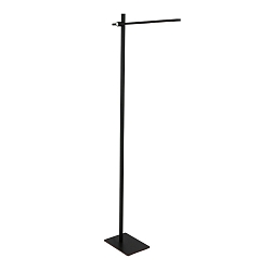 floor lamp STEKK tiltable, with touch dimmer IP20, black matt dimmable