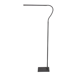 floor lamp SERPENT with flex arm, with touch dimmer IP20, steel brushed dimmable
