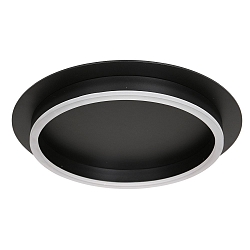 Luminaire de plafond RINGLUX à 1 flamme IP20, noir gradable