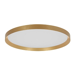 ceiling luminaire FLADY up / down IP20, gold dimmable