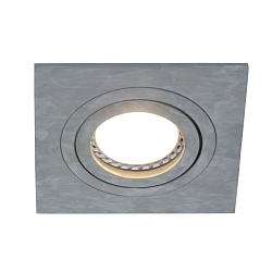 Lumi�re encastr�e P�LITE SPOT pivotant, carr� GU10 IP20