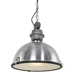Luminaire � suspension BIKKEL - � 42CM � 1 flamme, m�dium E27 IP20, brillant, acier gradable