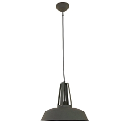 Luminaire � suspension EDEN Bas, � 1 flamme, rond E27 IP20, scintillant, gris gradable