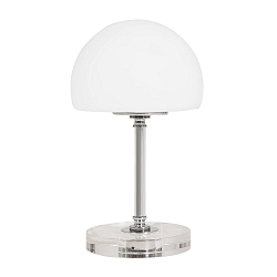 Lampe de table ANCILLA MUSHROOM langue, avec fonction de commutation G9 IP20, chrome, brillant gradable
