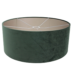 Abat-jour KAPPEN - � 50CM cylindrique, vert fonc�