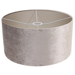 Abat-jour KAPPEN - � 40CM plat, cylindrique, argent