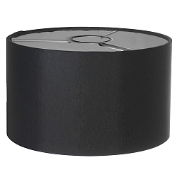 Abat-jour KAPPEN - � 20CM plat, cylindrique, noir 