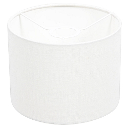 Abat-jour KAPPEN - � 20CM haut, cylindrique, blanche