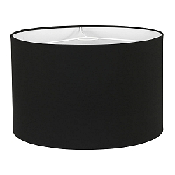 Abat-jour KAPPEN - � 40CM haut, cylindrique, noir 
