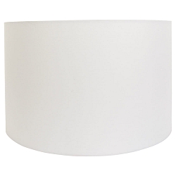 Abat-jour KAPPEN - � 40CM haut, cylindrique, blanche