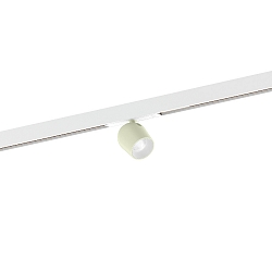 Projecteur sur rail DOMY ON STREX 1.0 avec adaptateur IP20, blanc mat, Feel Jade 
