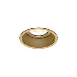 Lumière encastrée DEEP 1.0 PAR16 rond, avec ressorts à lames GU10 IP20, champagne CRI 90