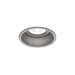 Downlight DEEP 1.0 standard GU10 IP20, argent gradable