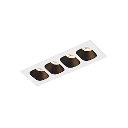 recessed luminaire PIRRO PETIT CEILING REC 4.0 IP20, black matt, white matt 10W 680lm 2700K 20-40° 20-40° CRI 90-100