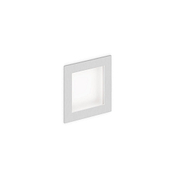 Luminaire d'encastrement mural  LITO WALL REC 1.0 IP20, aluminium anodis� 