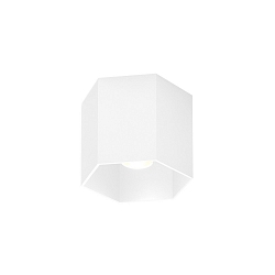Downlight HEXO 1.0 - PAR16 � 1 flamme, angulaire, sans r�flecteur GU10 IP20, mat, blanc trafic gradable