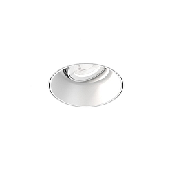 Plafonnier encastr� DEEP ADJUST PETIT 1.0 TRIMLESS Dim-To-Warm, affleurant, pivotant � la cardan IP20, mat