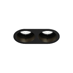 LED Recessed spot DEEP BIJOU 1.0, IP20, 250mA, 18V, 9W 3000K, CRi >90, black
