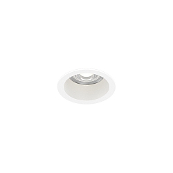 Downlight DEEP BIJOU IP65 1.0 rigide, avec ressorts � lames IP65, mat, blanc trafic gradable