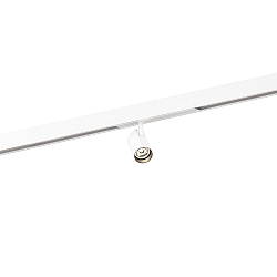 LED Track spot CENO ON TRACK 1.0 for STREX SYSTEM 48V, 3000K, DALI dimmable, white