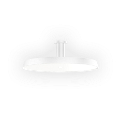Luminaire de plafond ROOMOR OFFICE CEILING SURF 1.0 MICROPRISM contrôlable par DALI, UGR < 19 IP20, blanc mat gradable