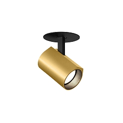 Downlight CENO 1.0 pivotant, rotatif IP20, or, noir gradable