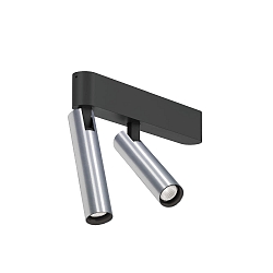 Spot MATCH CEILING SURF 2.0 IP20, aluminium, noir mat 