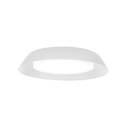 LED Wall /Ceiling luminaire TOWNA 2.0, IP44, Ø 37.1cm, 3000K, dimmable, white