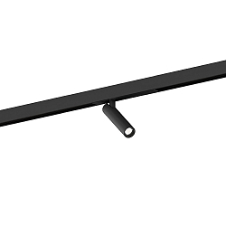 Projecteur sur rail MATCH ON STREX 1.0 avec adaptateur IP20, noir mat gradable