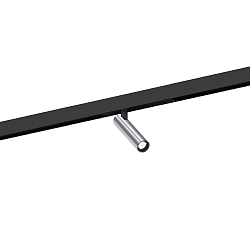 Projecteur sur rail MATCH ON STREX 1.0 avec adaptateur IP20, aluminium, noir mat gradable