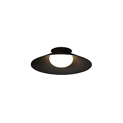 Luminaire de plafond CLEA CEILING SURF 1.0 IP20, noir mat gradable