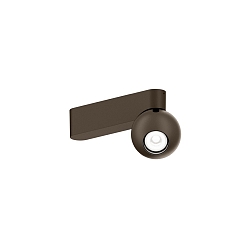 ceiling luminaire LECA 1.0 1 flame, cardanic swivelling IP20, bronze dimmable
