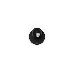 Luminaire mural LECA SNOOZE 1.0 IP20, noir mat gradable