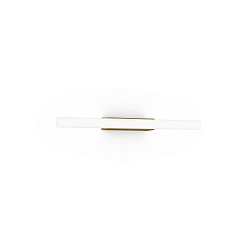 Luminaire mural LARRA OPAL 1.0 S14d IP20, champagne gradable
