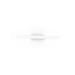 Luminaire mural LARRA OPAL 1.0 S14d IP20, blanc mat gradable