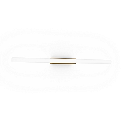 Luminaire mural LARRA OPAL 2.0 S14d IP20, champagne gradable