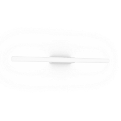 Luminaire mural LARRA OPAL 2.0 S14d IP20, blanc mat gradable