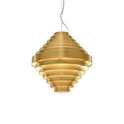 Luminaire à suspension J.J.W. 05 E27 IP20, or gradable