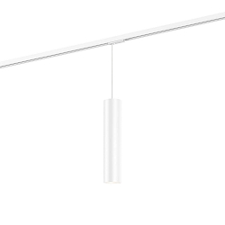 1- Luminaire � suspension monophas� RAY ON TRACK 3.0 - PAR16 cylindrique, langue, avec adaptateur GU10 IP20, mat